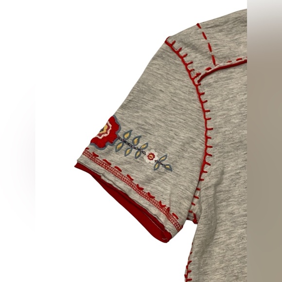 Double D Ranch Embroidered Tacos Skull Shirt SZ Small - Picture 3 of 11